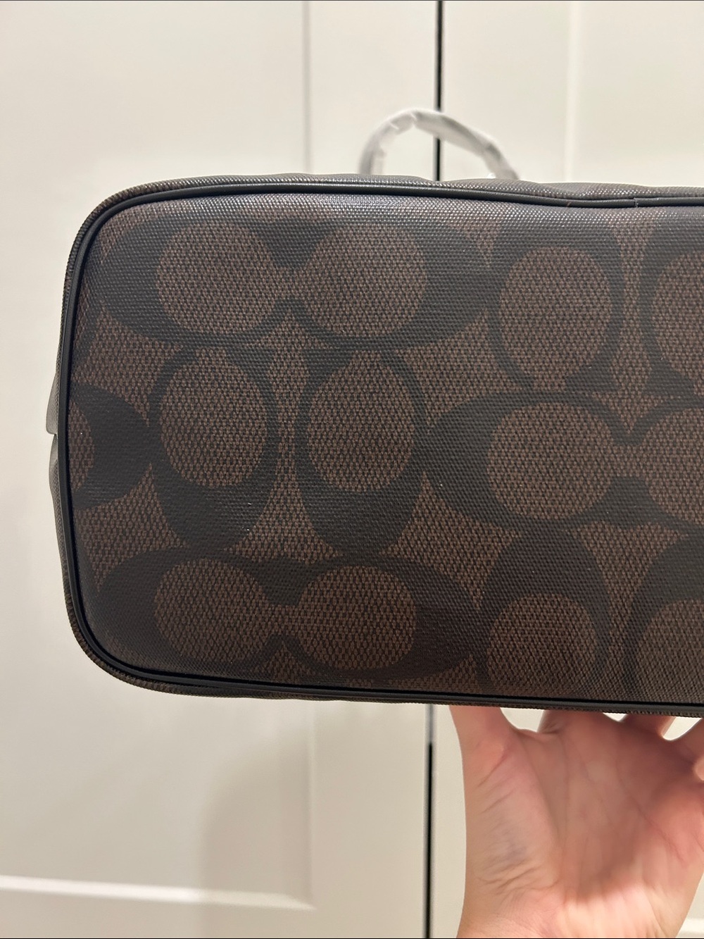Coach (NWT) Large City Tote Bag In Maxi Signature Canvas - Picture 10 of 15